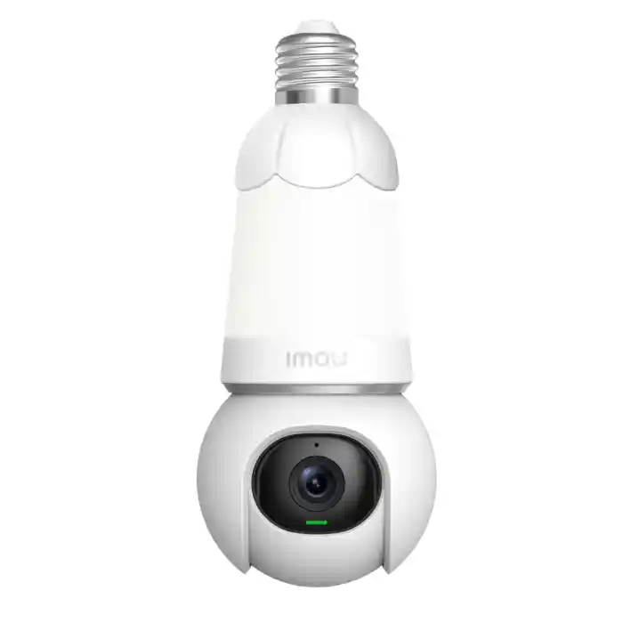 Dahua imou WiFi PT Bulb Camera 5MP | 3K UHD Image Easy Installation | Panoramic Pan & Tilt Powered by IMOU SENSE